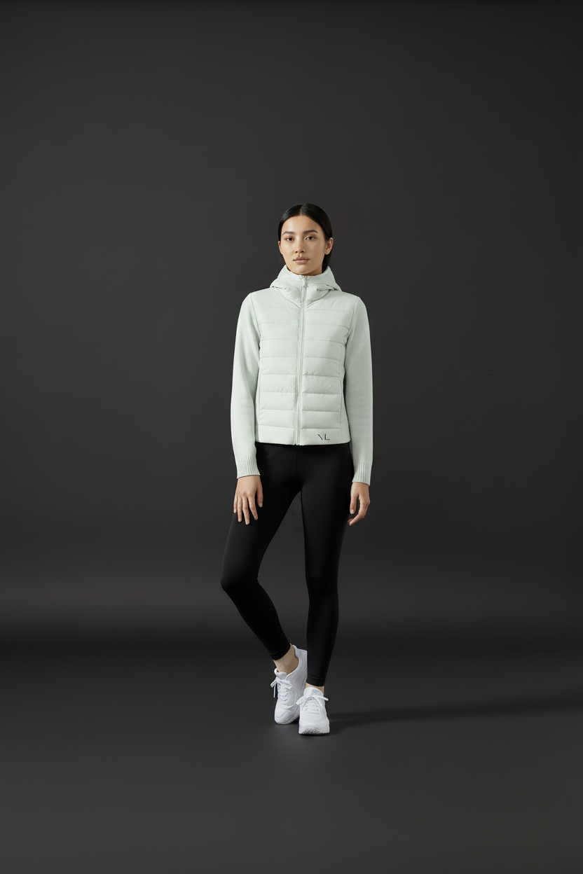 Padded winter jacket
