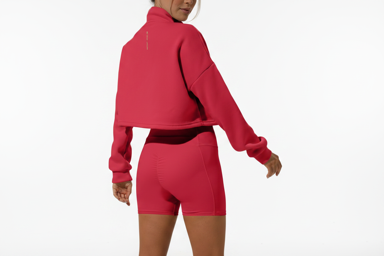 Cycling shorts and crop vest