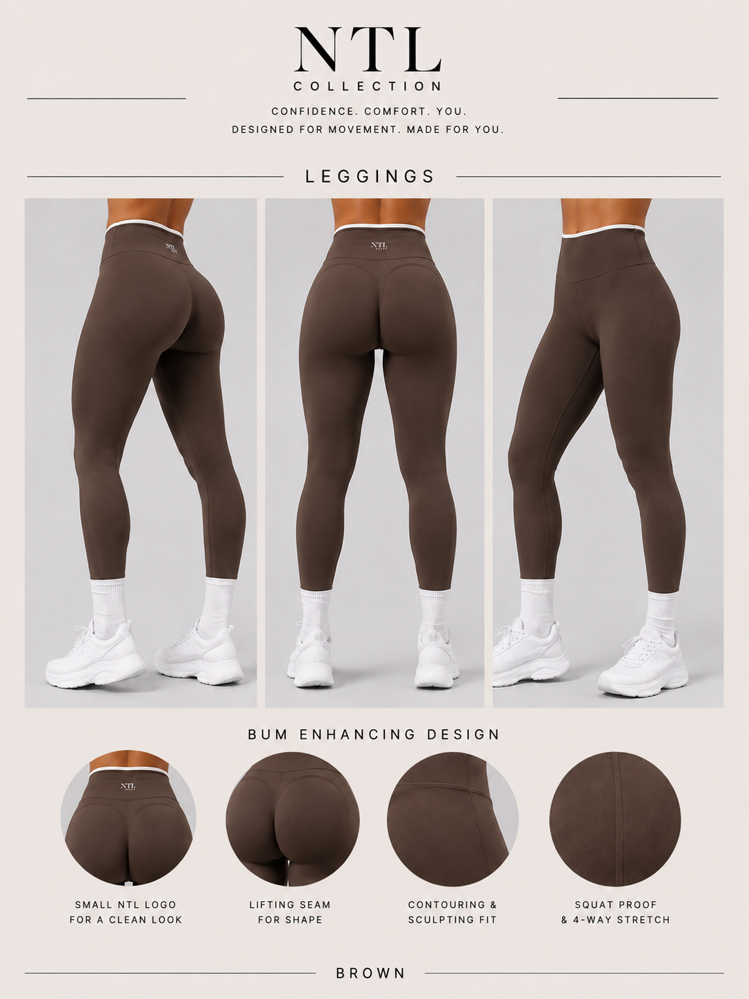 Sculpt bum fit leggings