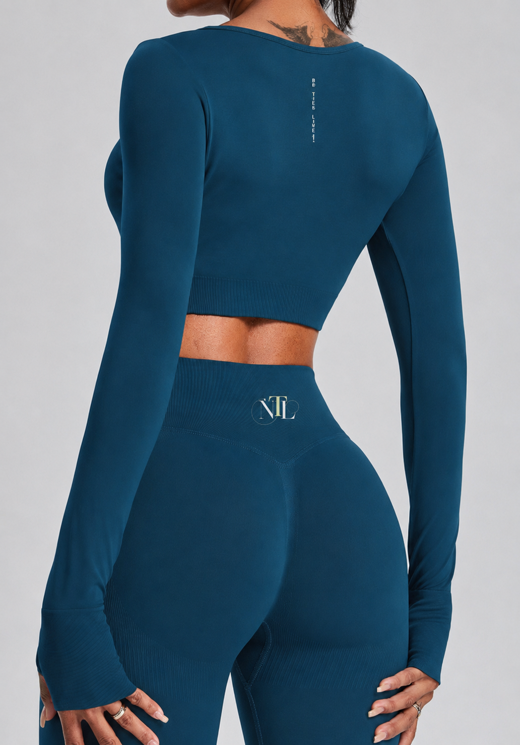 Long sleeve yoga set