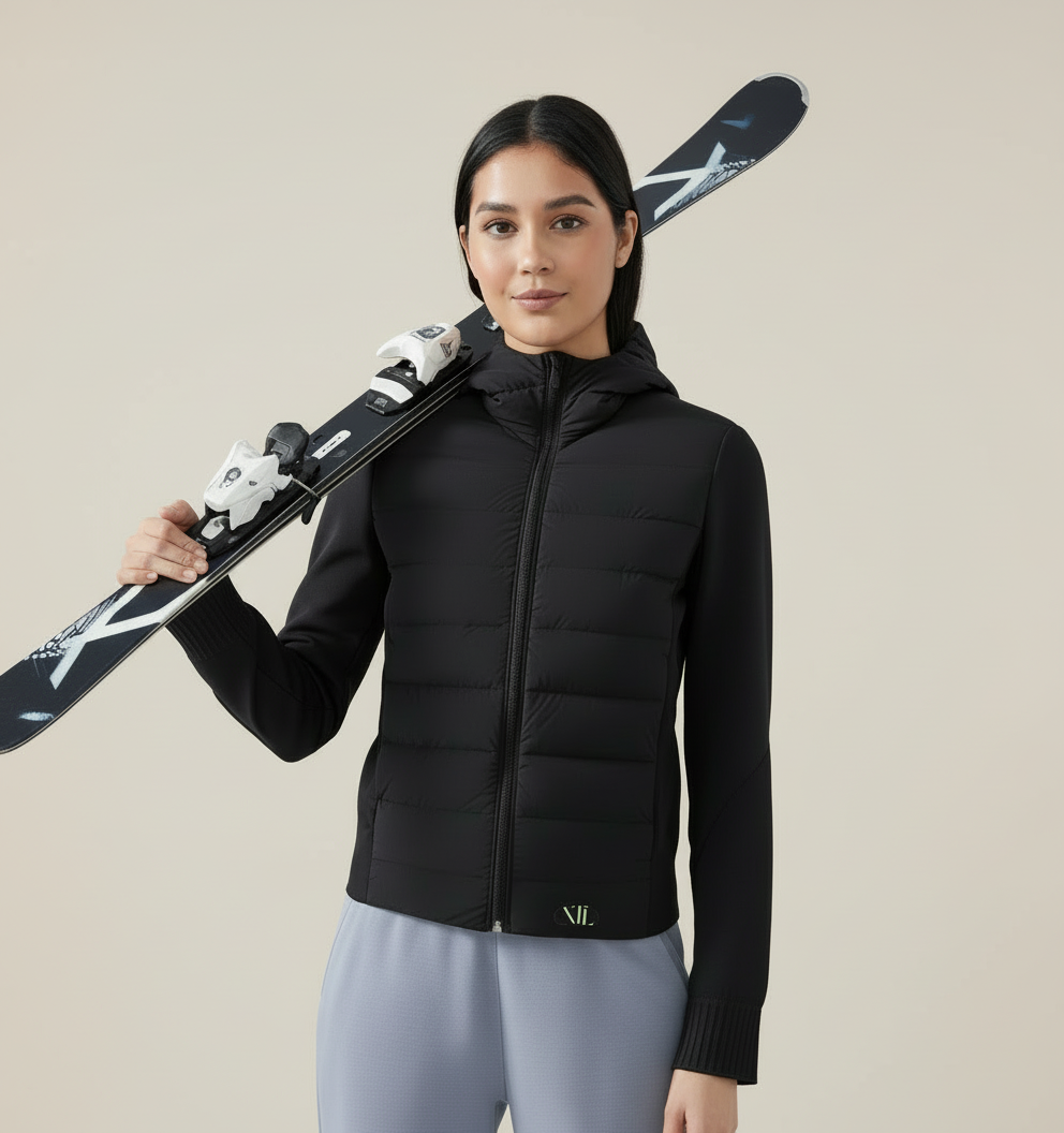 Padded winter jacket