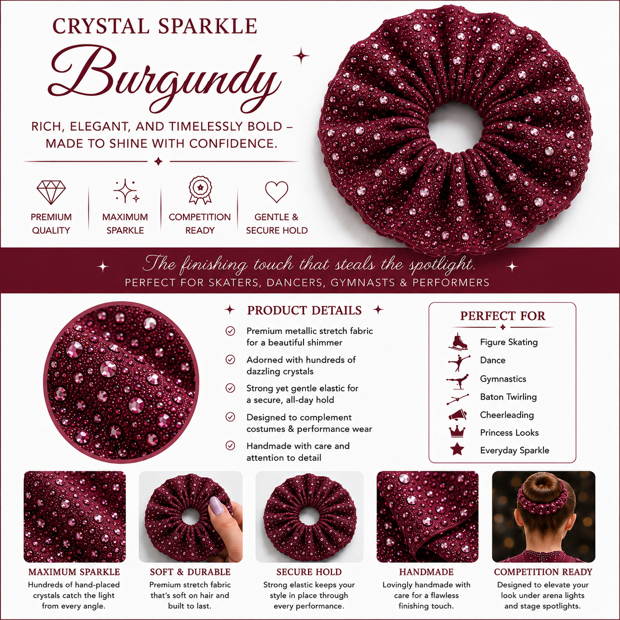 Sparkle scrunchie