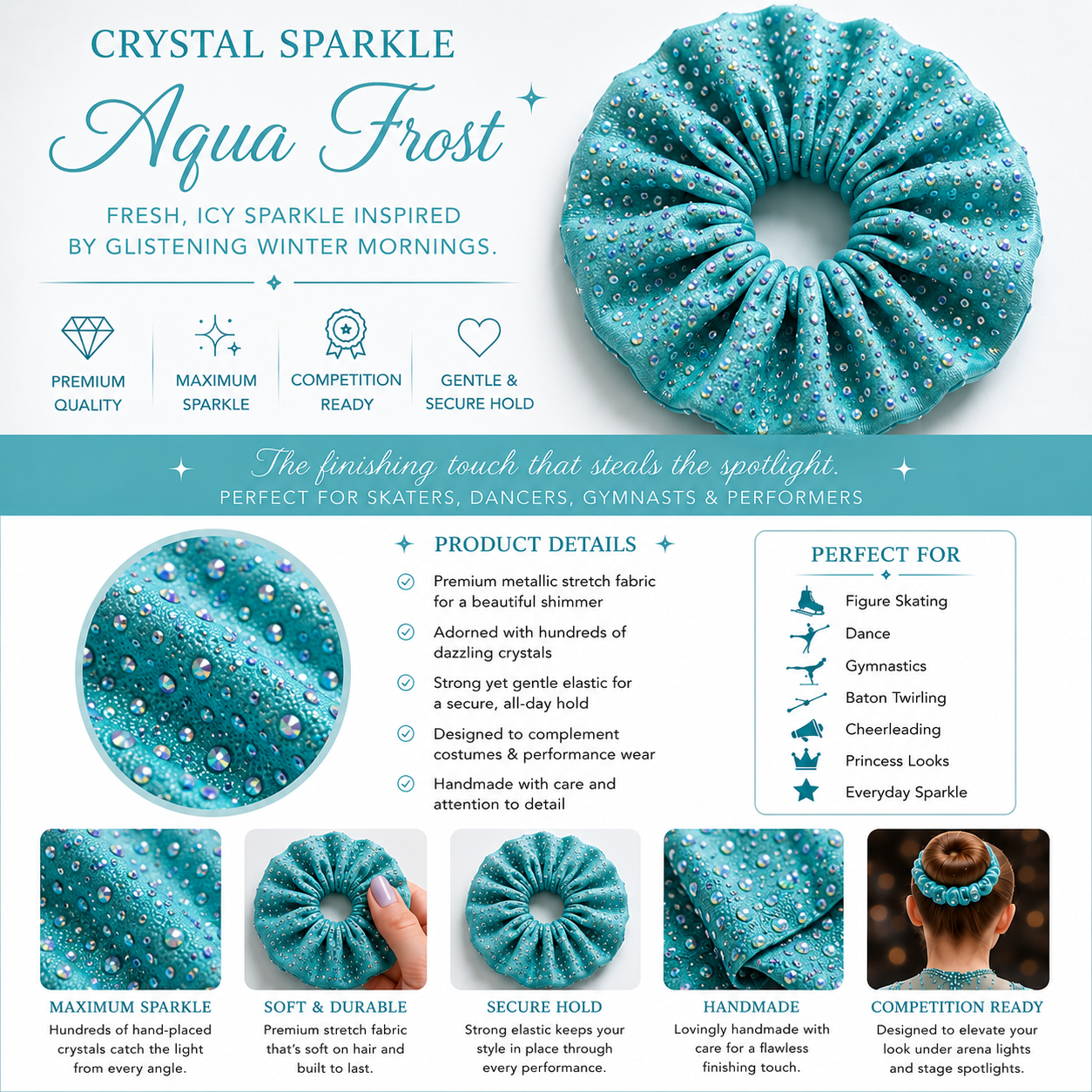 Sparkle scrunchie