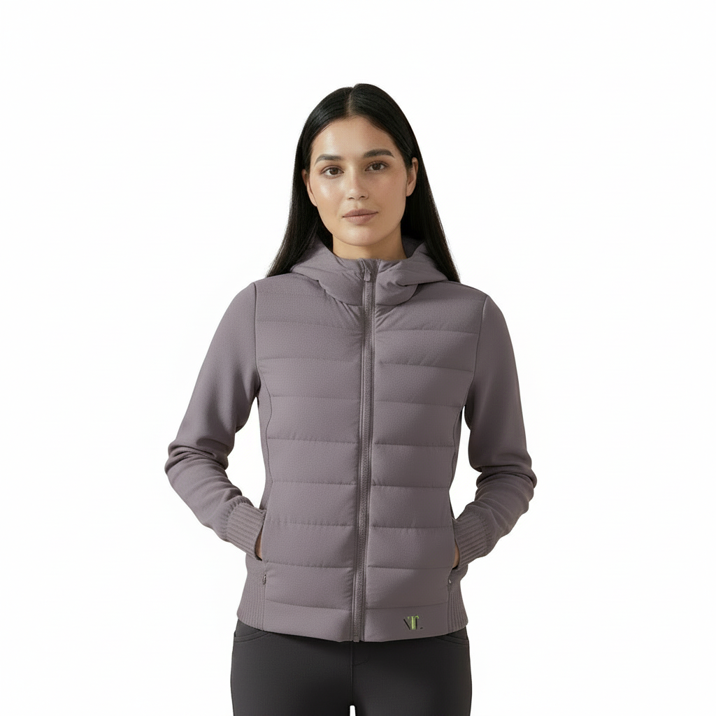 Padded winter jacket