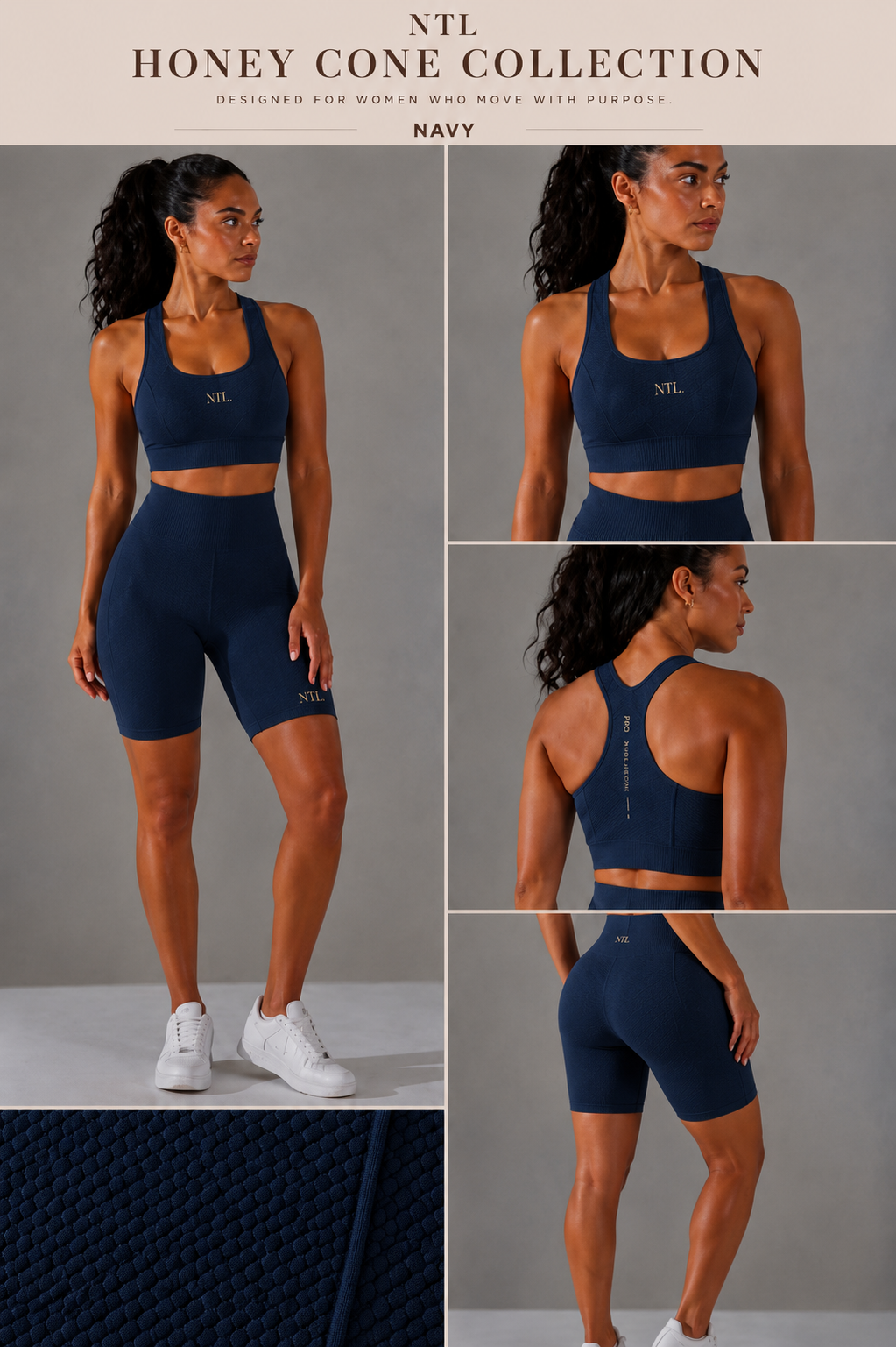 Honey comb cycling shorts