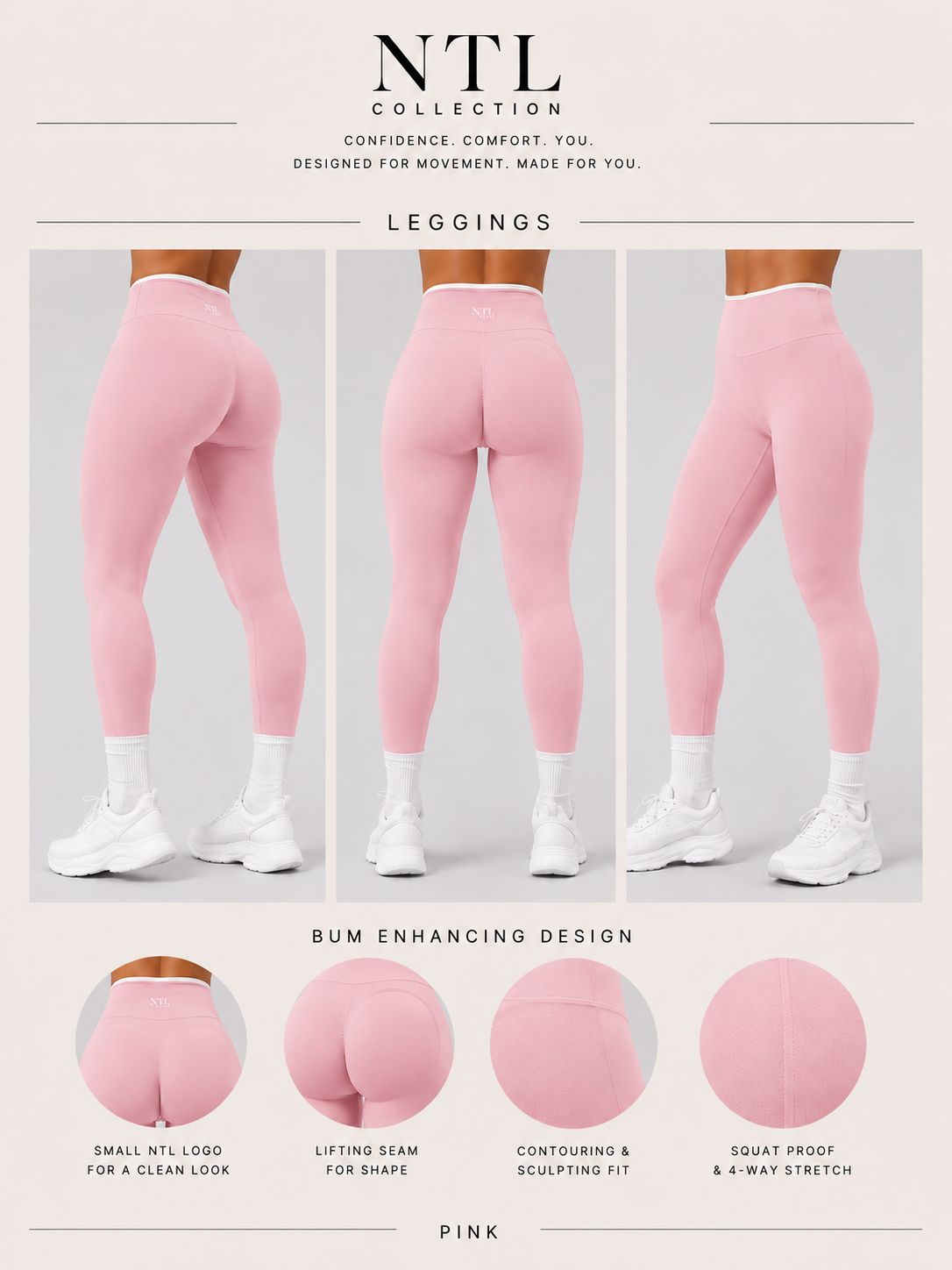 Sculpt bum fit leggings