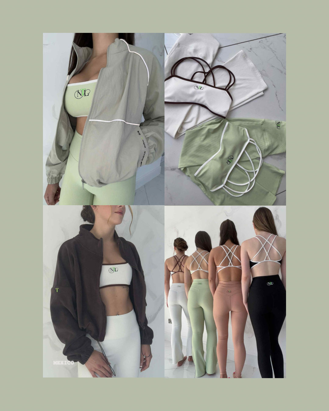 Ribbed fabric yoga flares