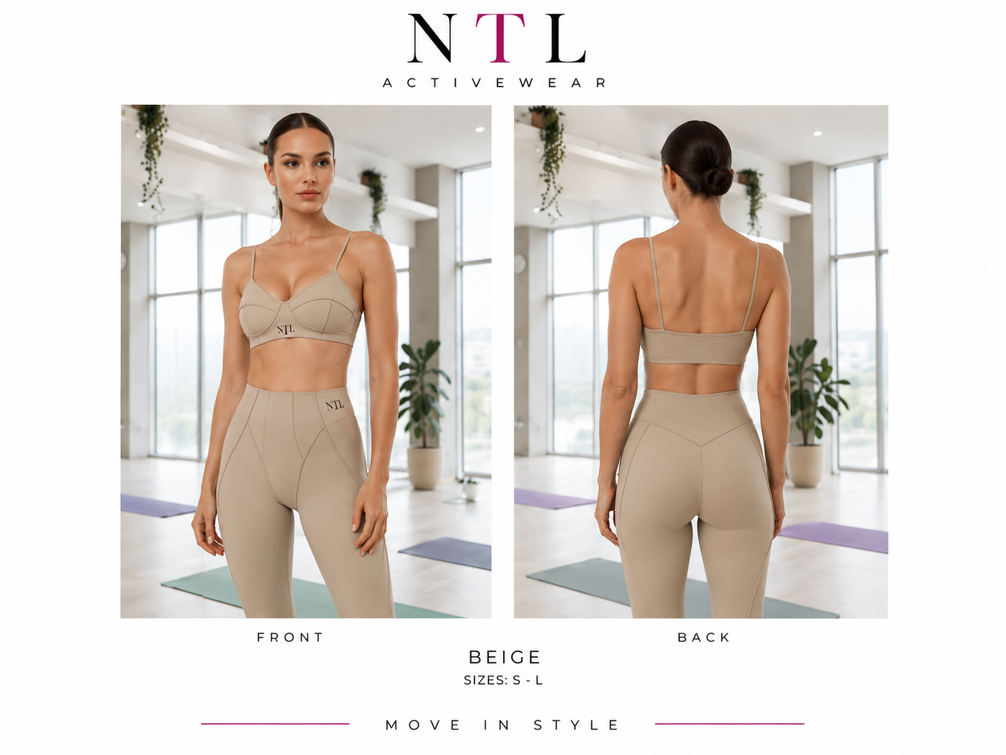 Beauty seam legging set