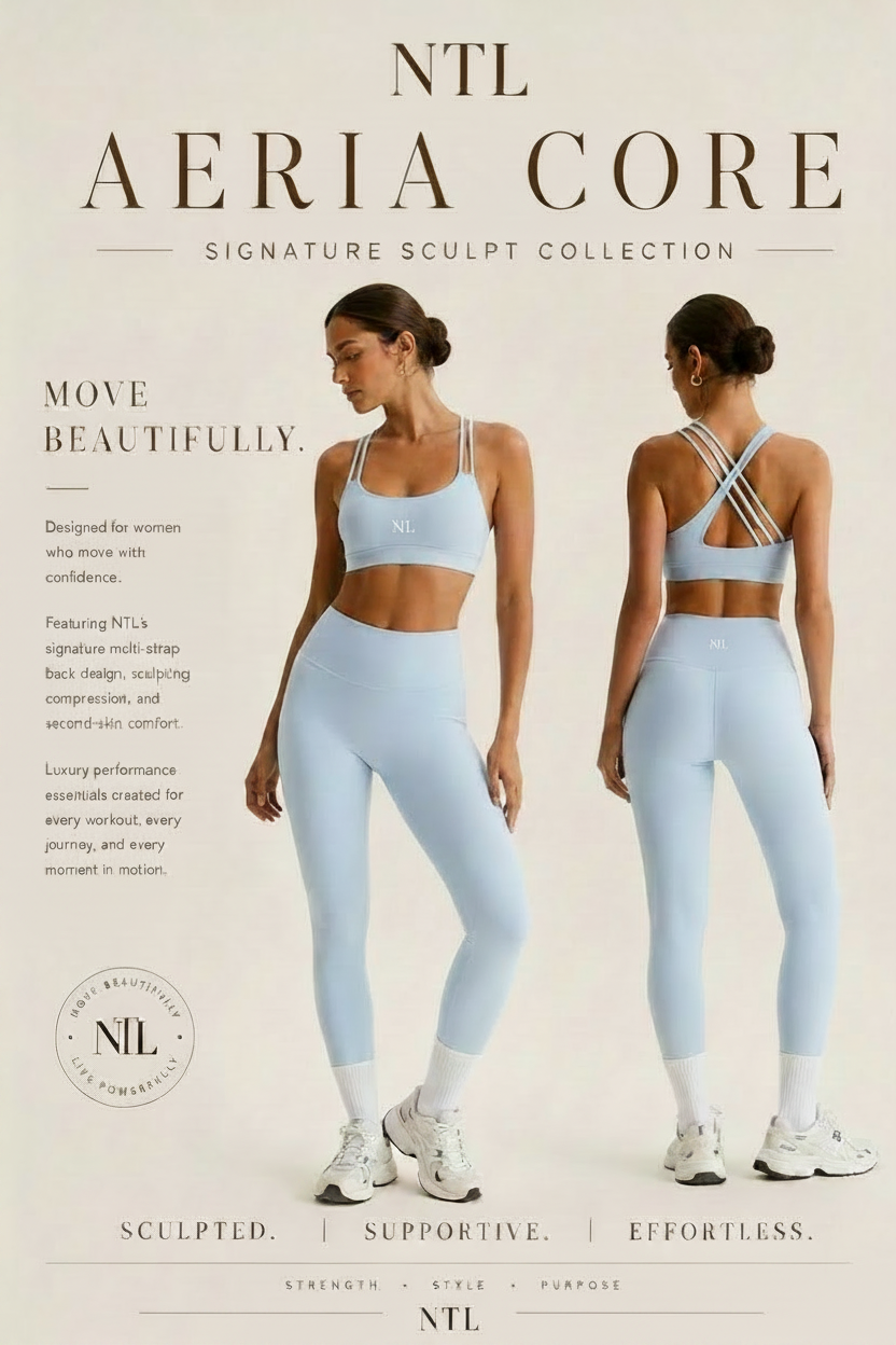 Sports bra & yoga set