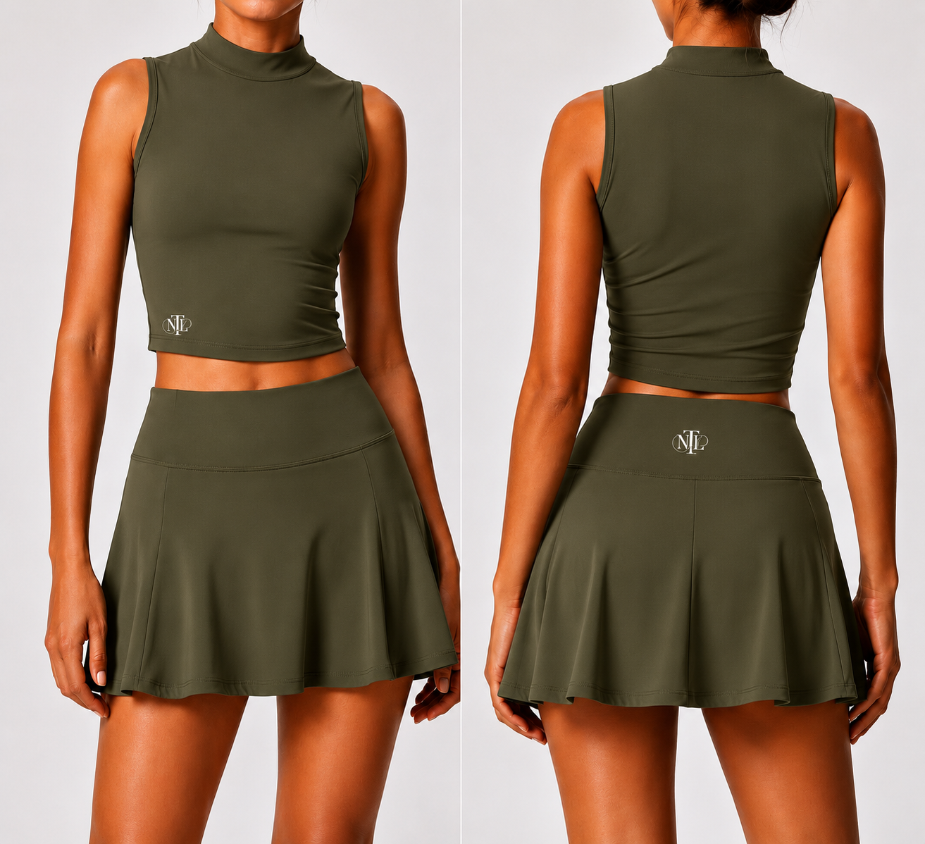 Yoga/paddle skirt set