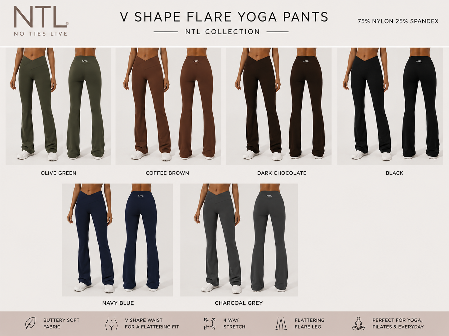 V body sculpt flares