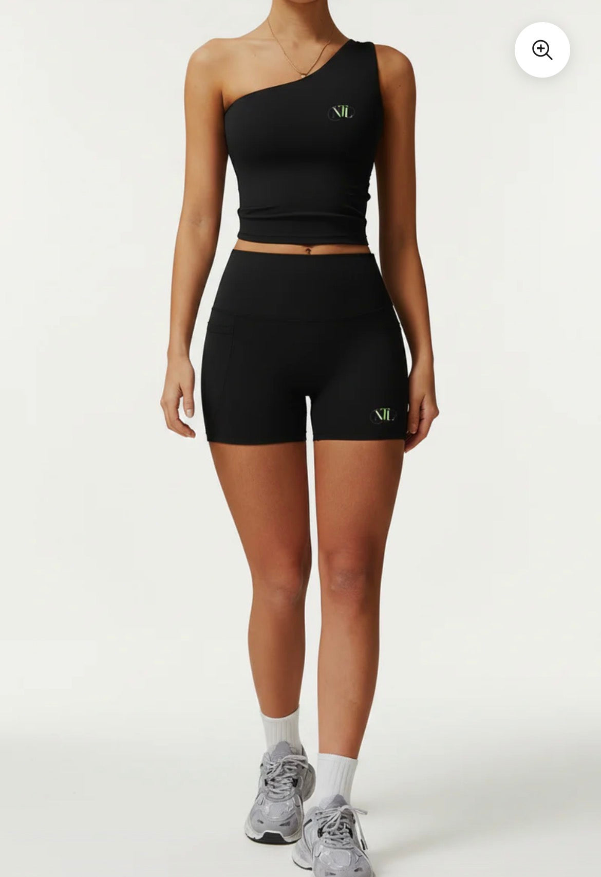 One shoulder yoga set