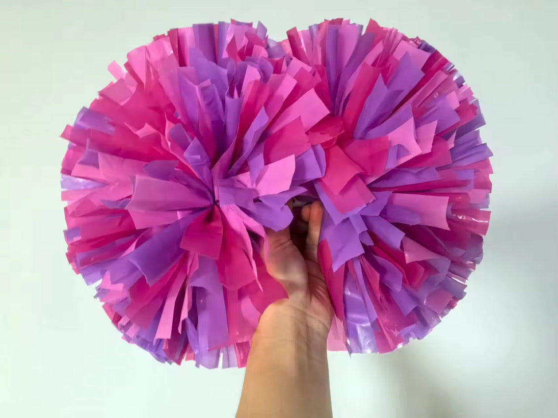 Pink and purple fluffy mix