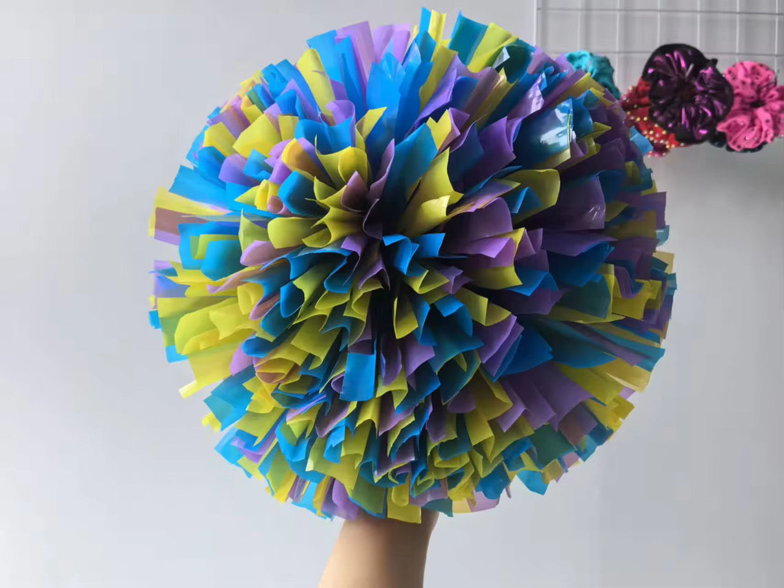 Purple yellow & blue mix