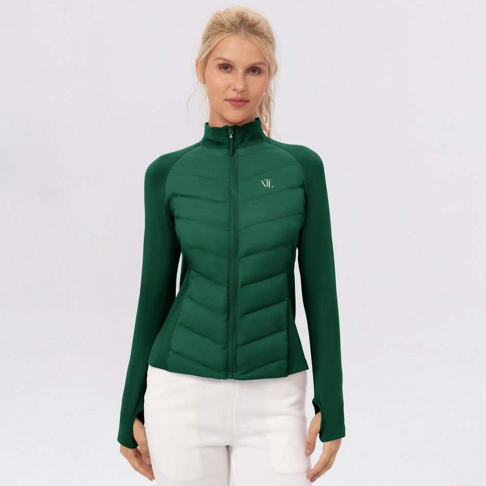 Padded winter jacket