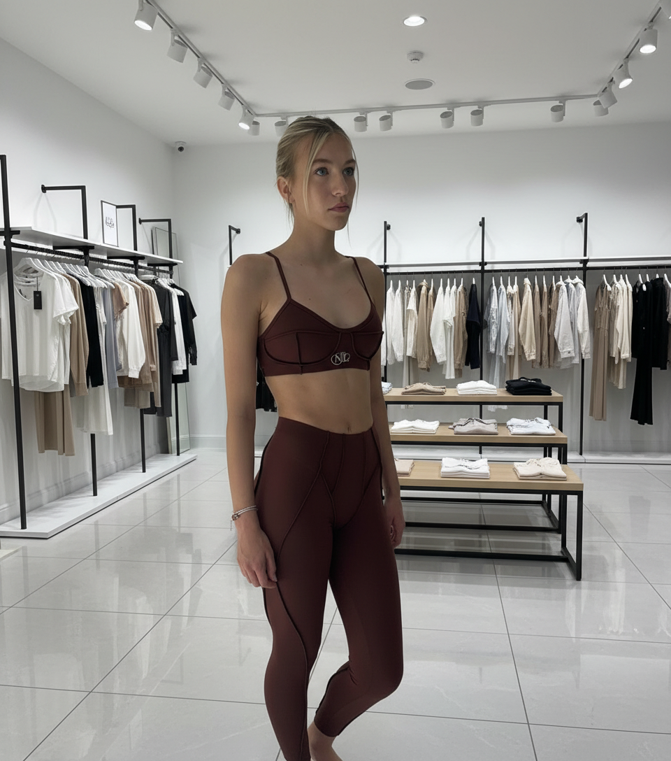 Beauty seam legging set