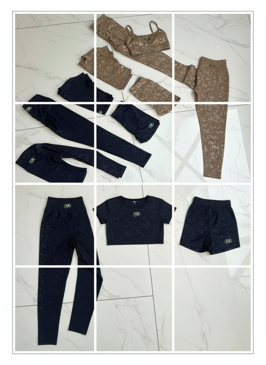 Embossed butter soft crop T-shirt