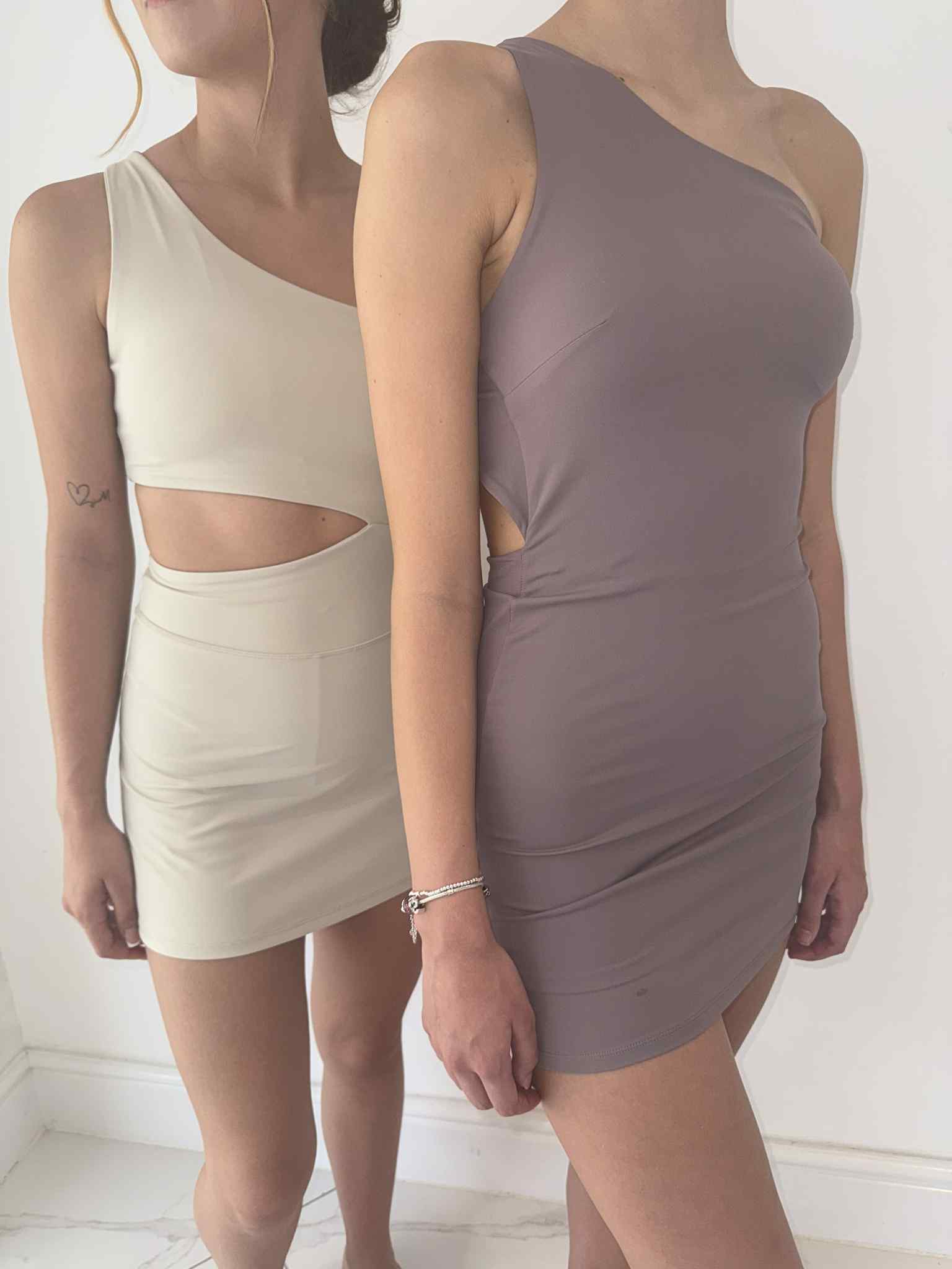 Breathable soft strap back tennis dress