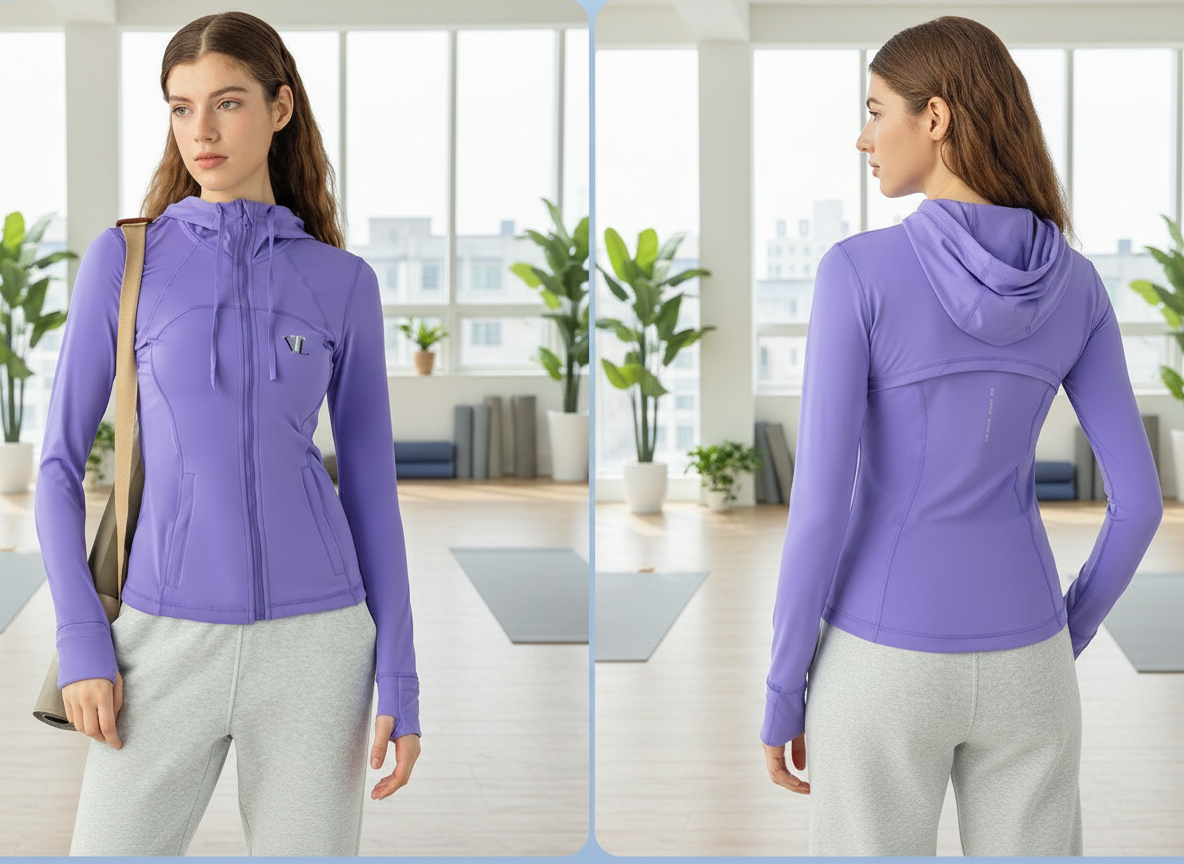 Yoga style jacket