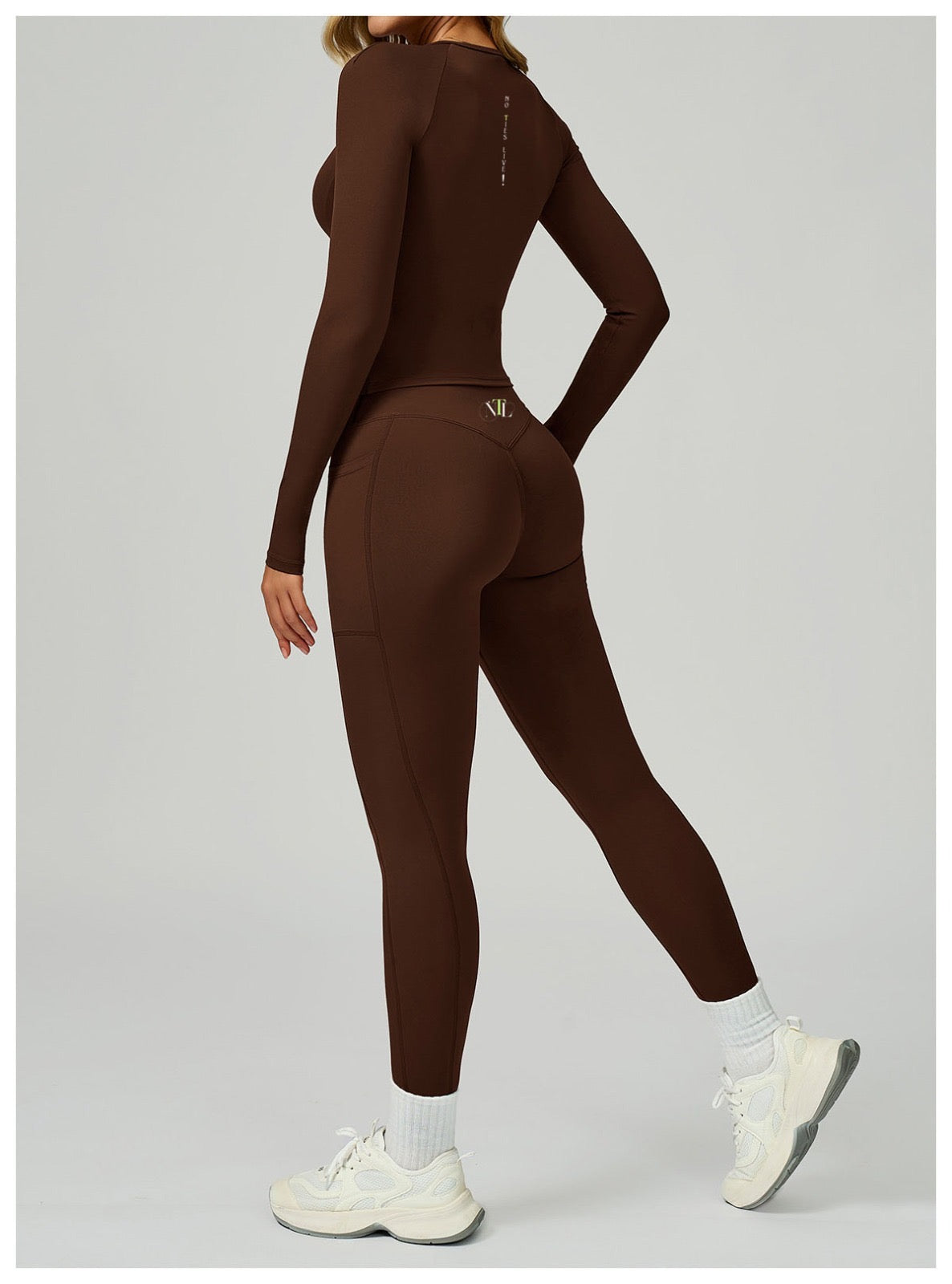 Long sleeve yoga set