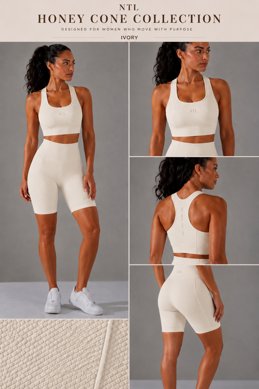 Honey comb cycling shorts