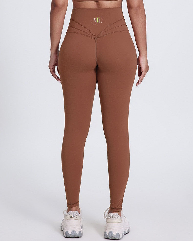 Seamless since waist style leggings
