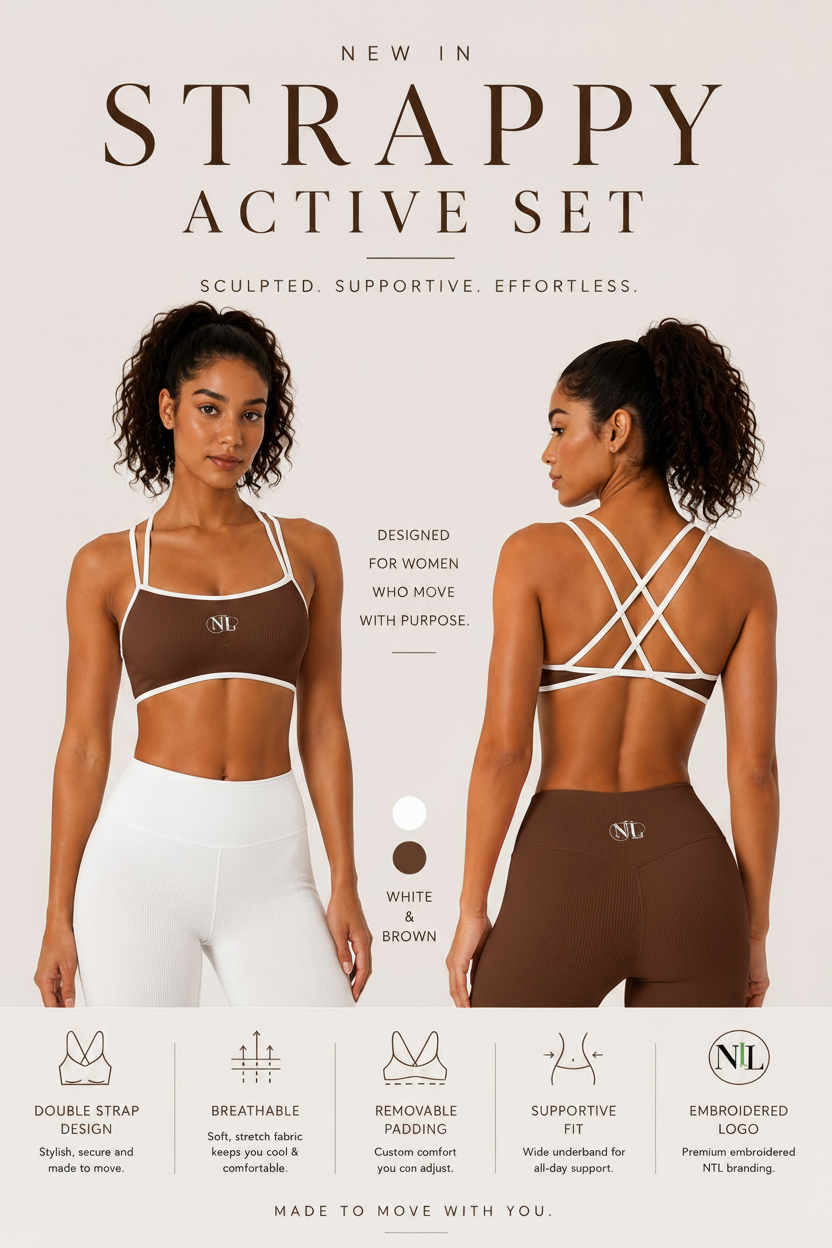 Ribbed style yoga vest
