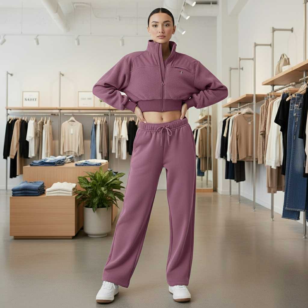 Fleece co ord jogging suit