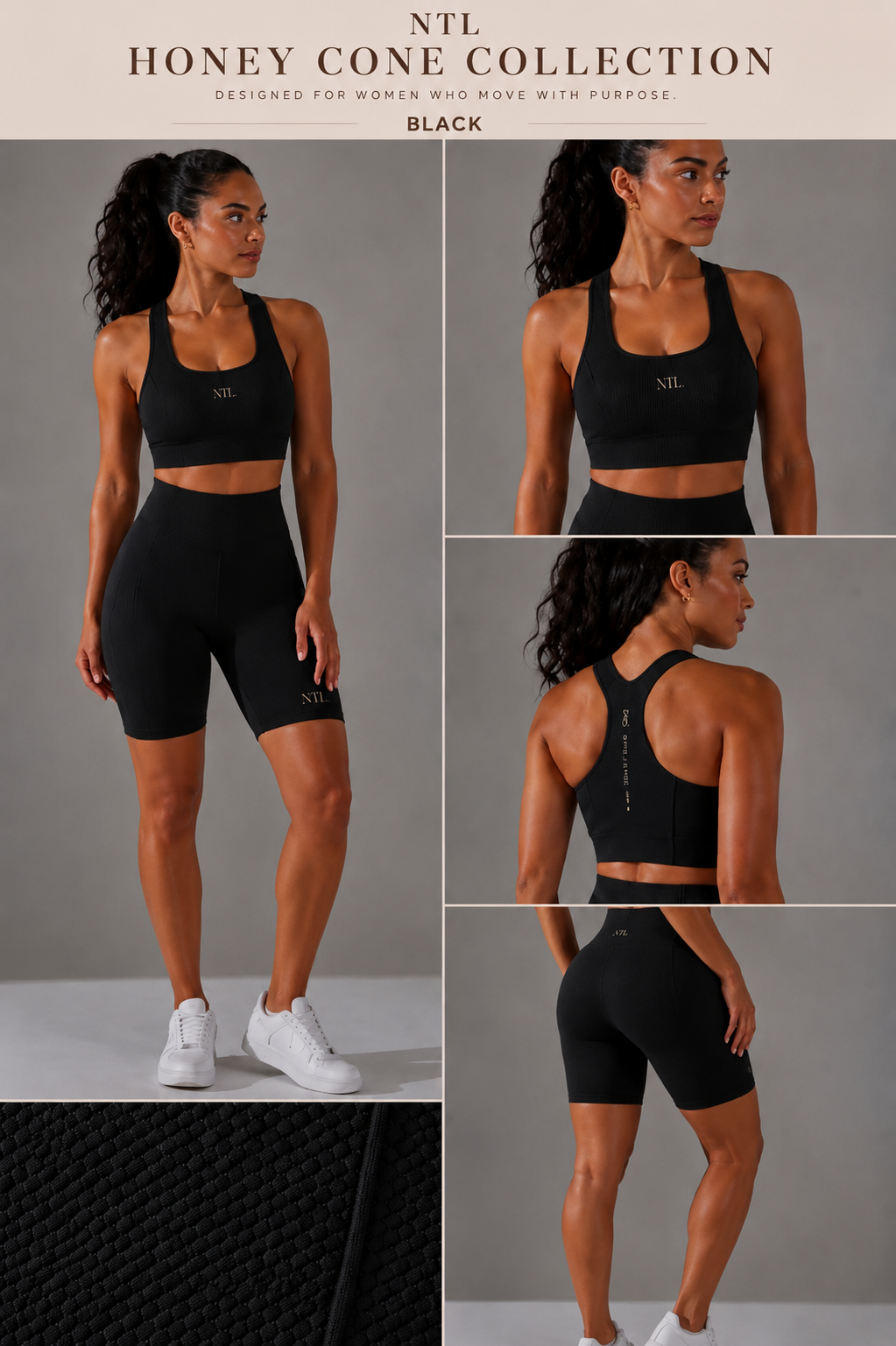 Honey comb cycling shorts