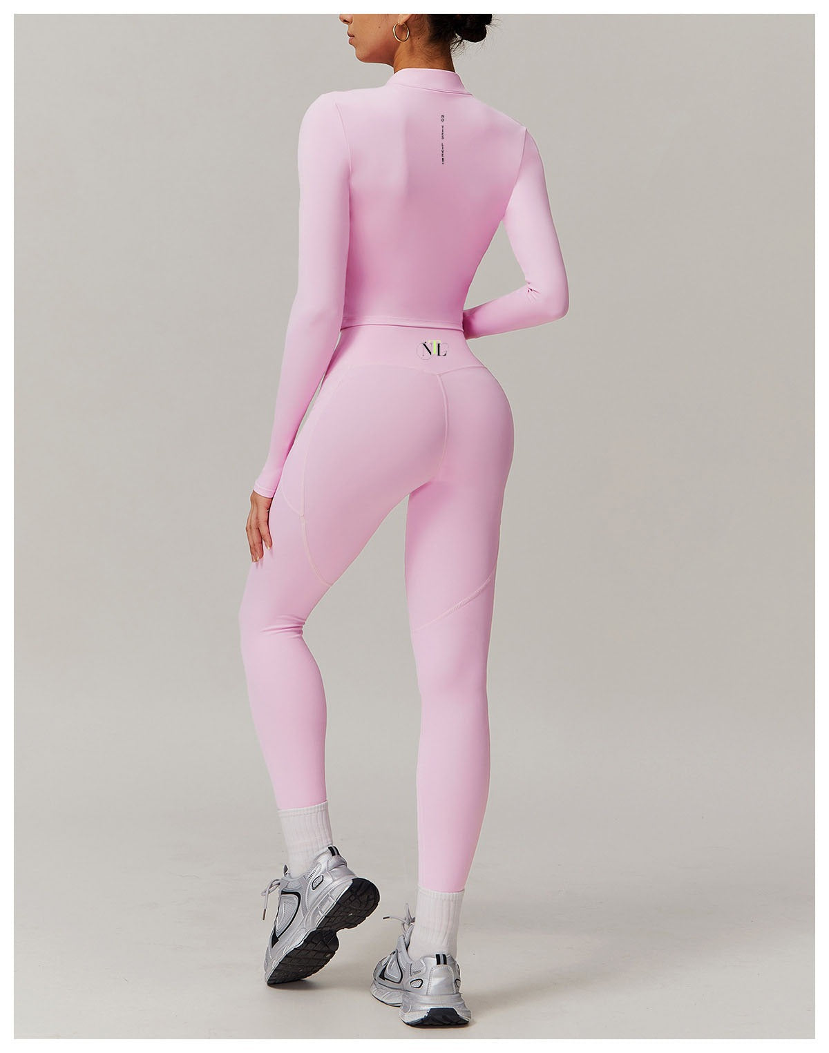 Yoga leggings sports jacket set