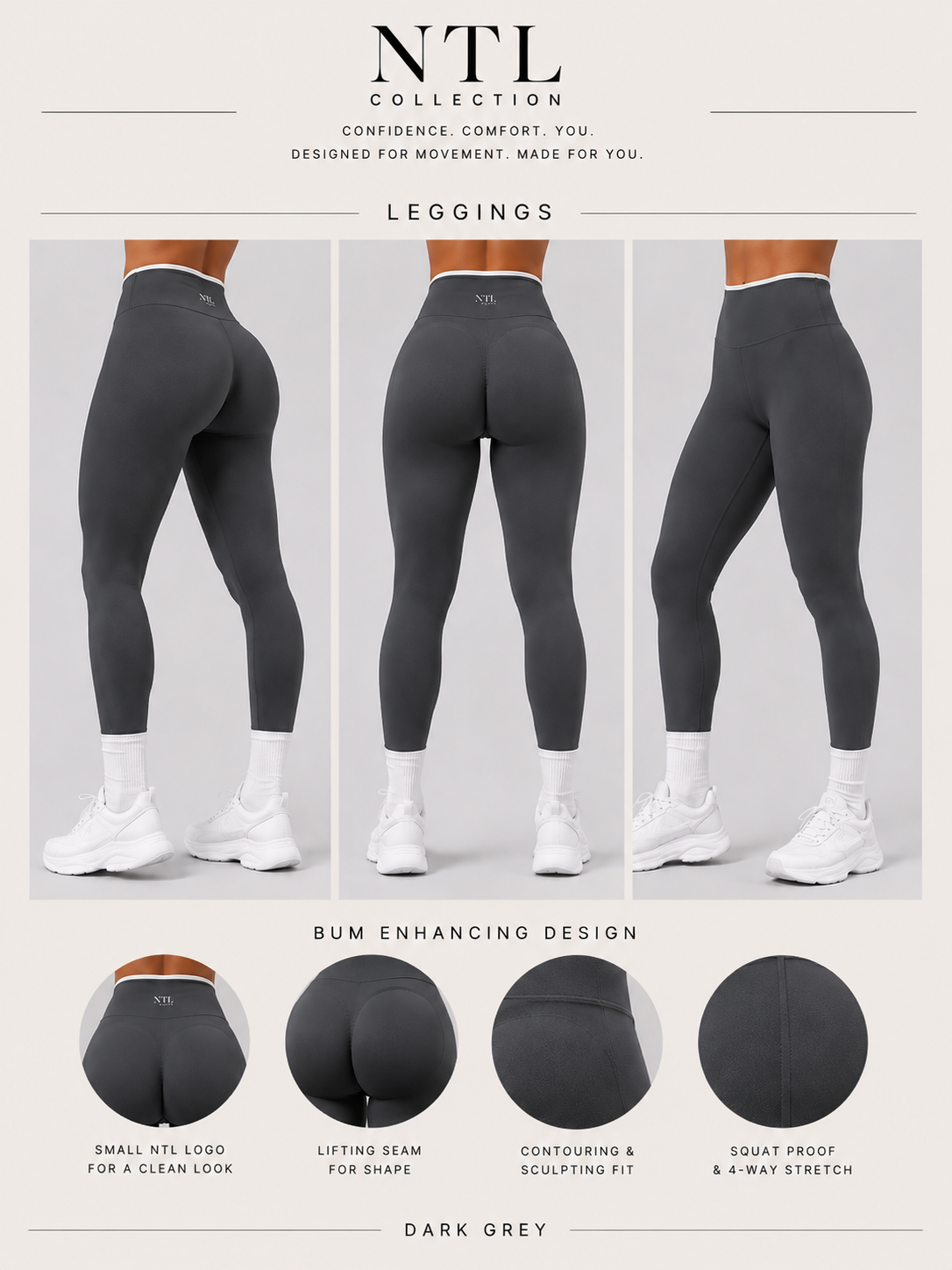 Sculpt bum fit leggings