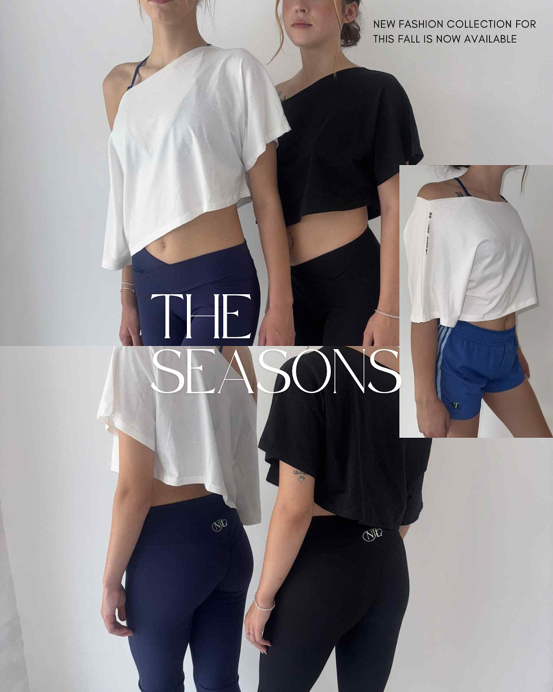 White off the shoulder T-shirt