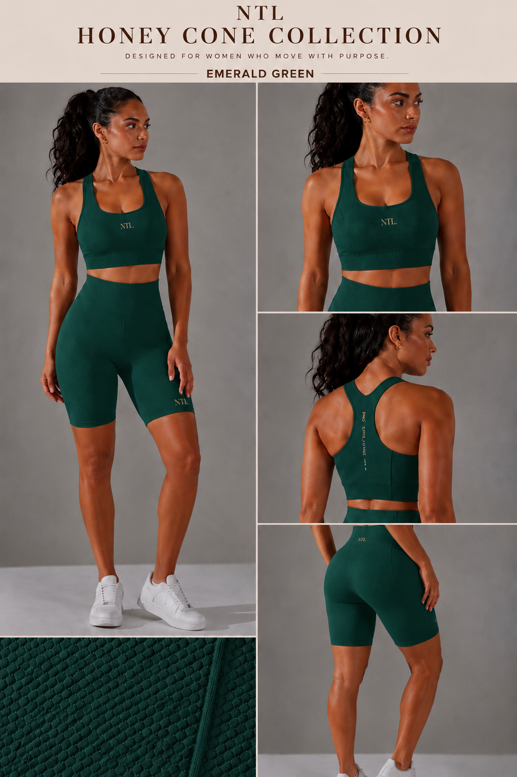 Honey comb cycling shorts