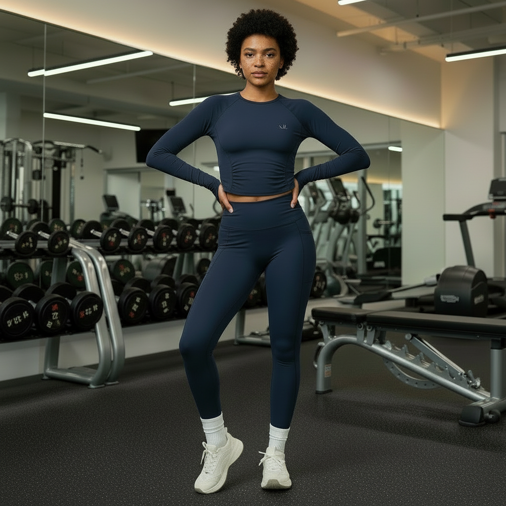 Long sleeve yoga set