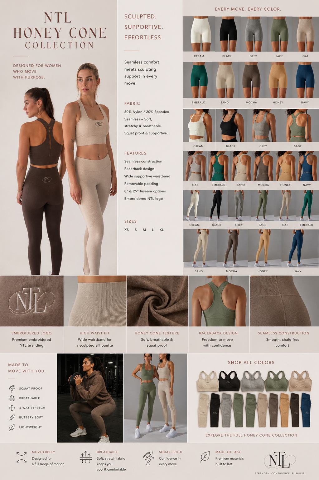 Honey comb leggings