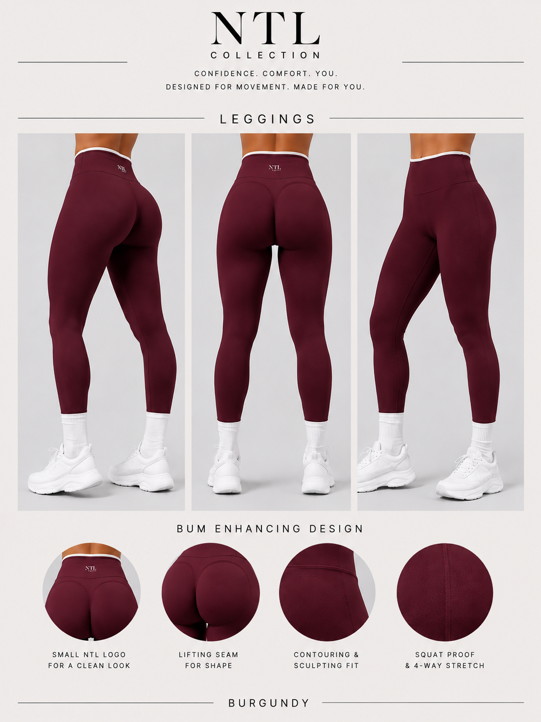 Sculpt bum fit leggings