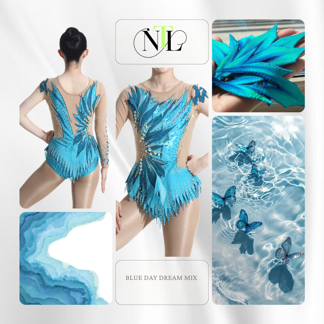 Blue day dream petal mix