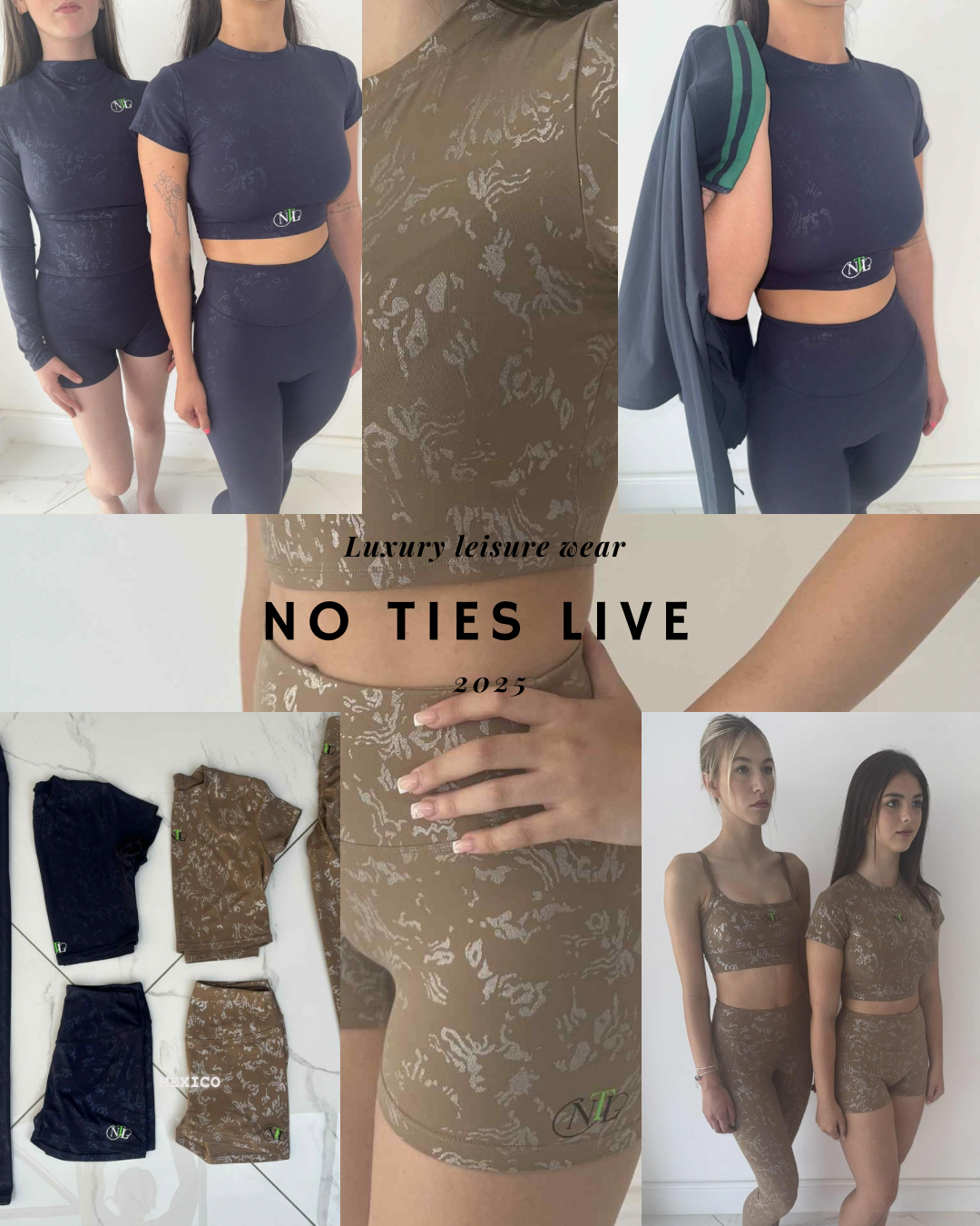 Embossed butter soft crop T-shirt