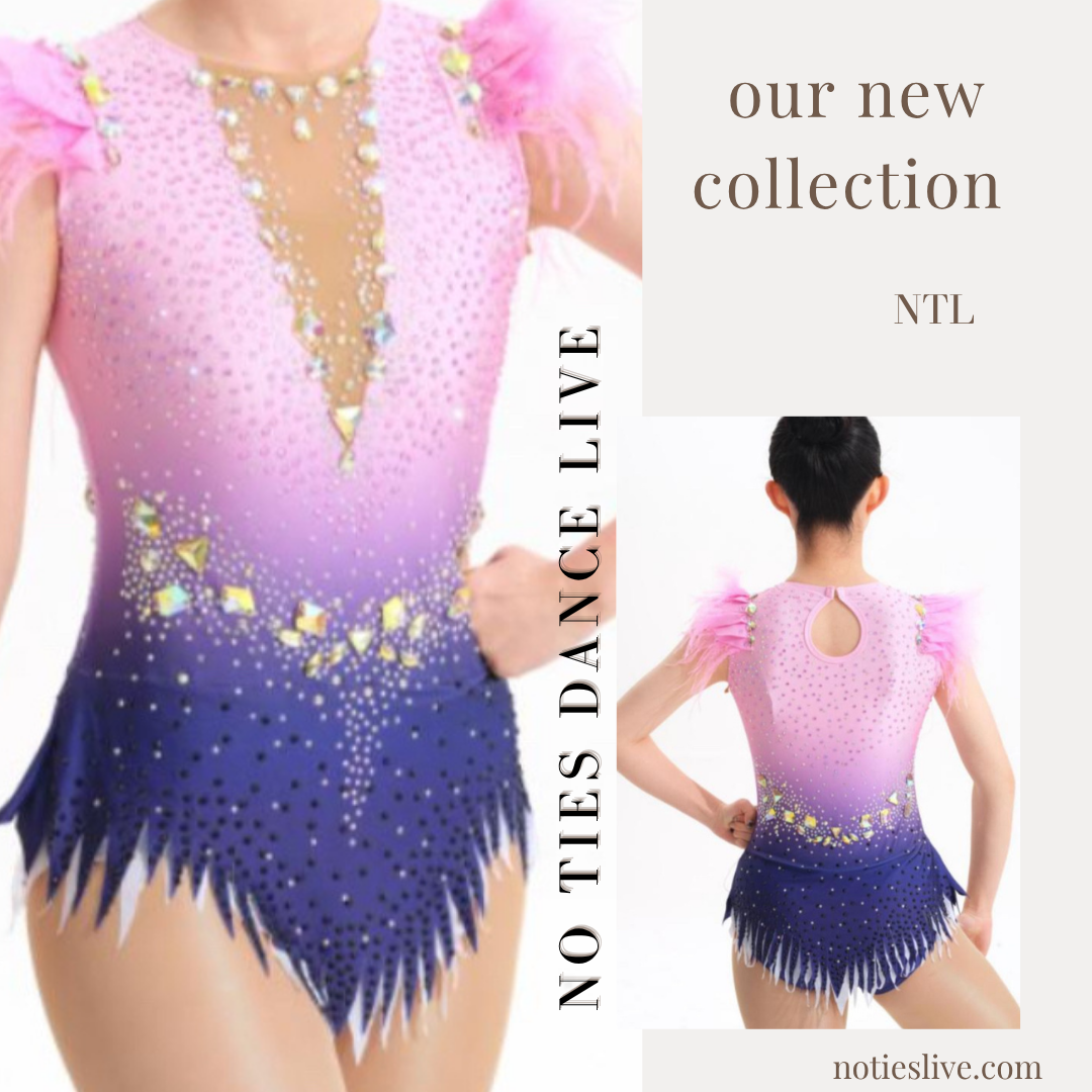 Purple mist mix leotard