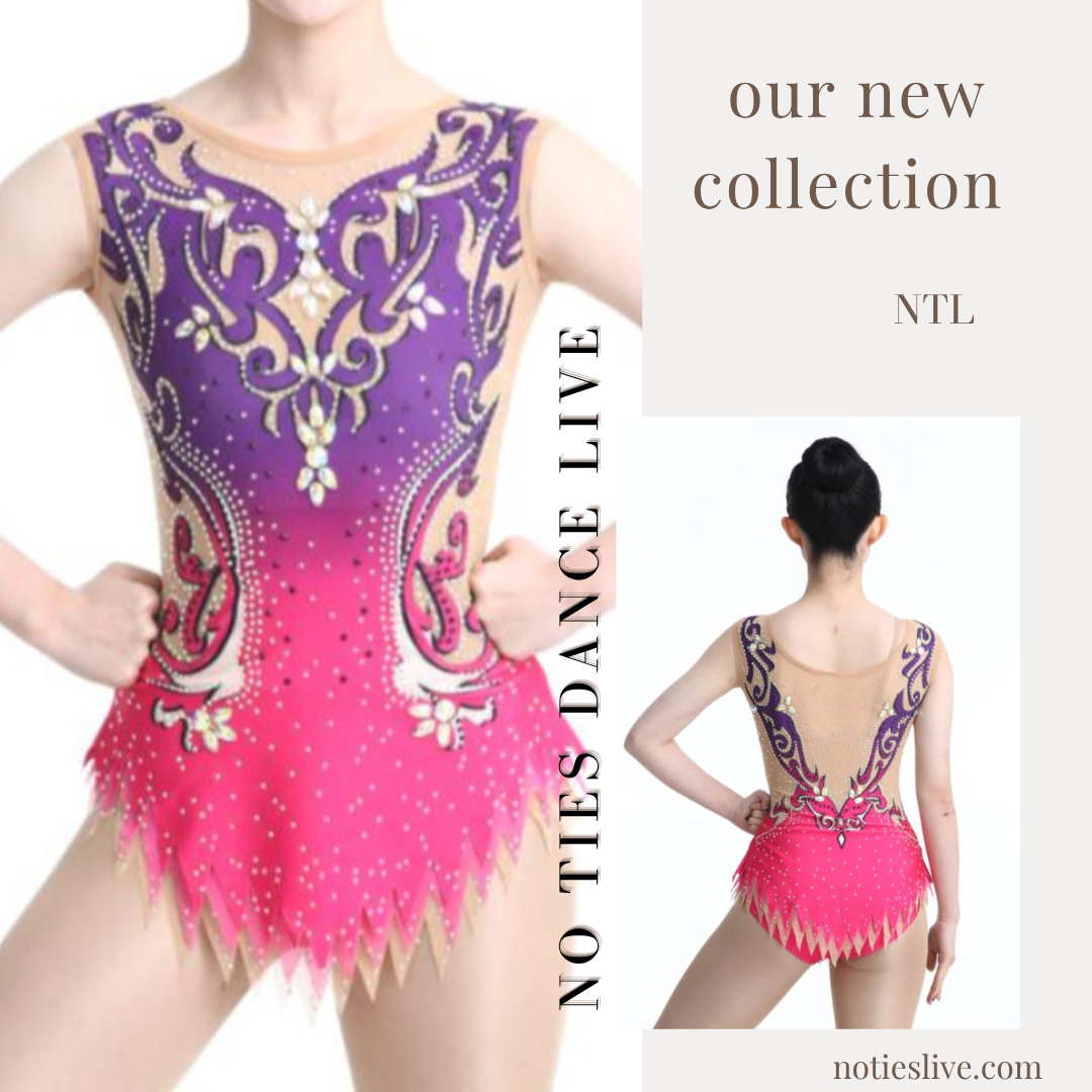 Pink purple detail mix with diamonte detailing