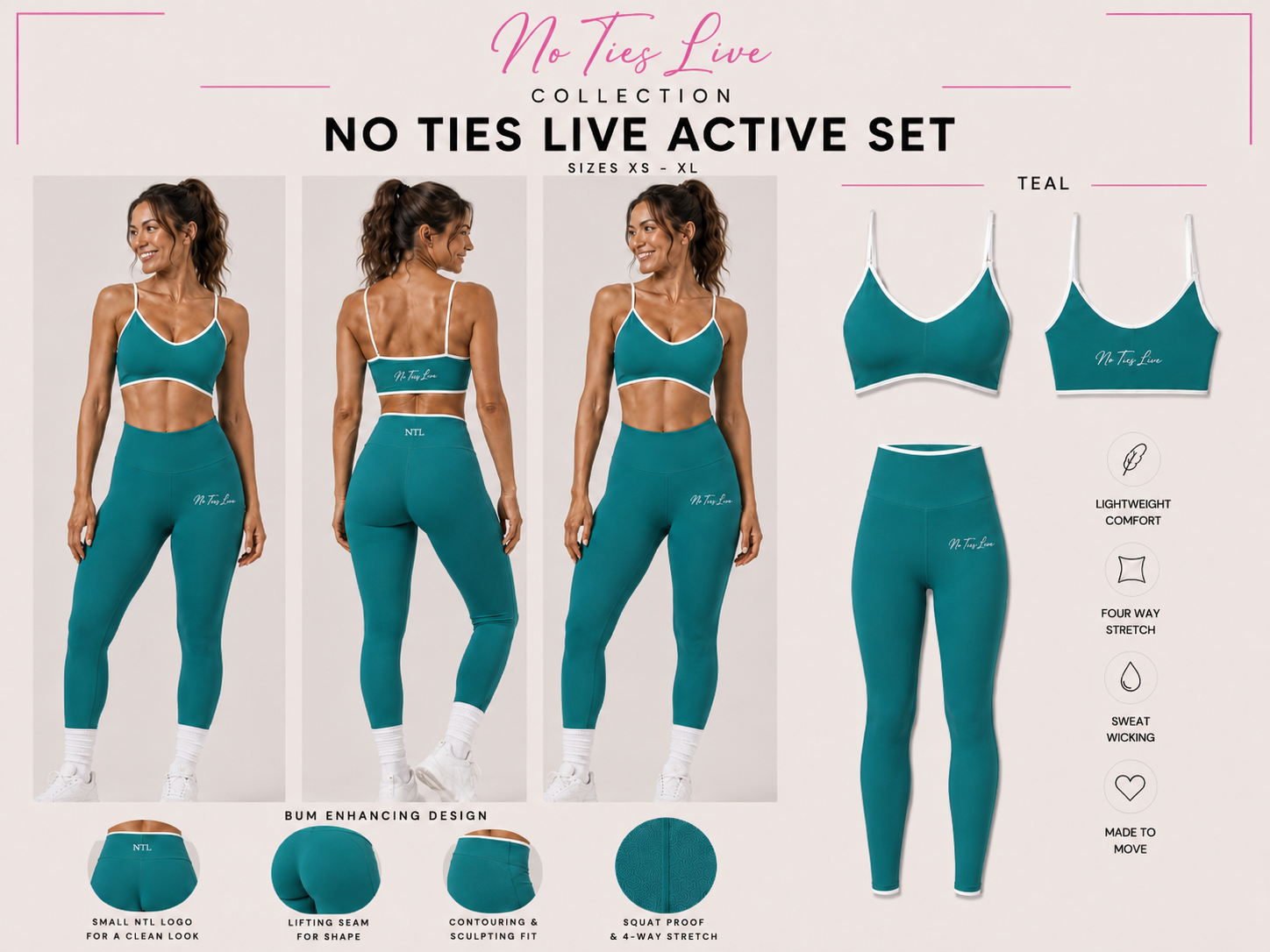 Booty sculpt co ord set