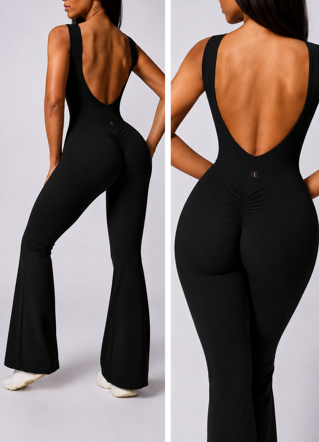 Cloud sense rushed bum jump suit