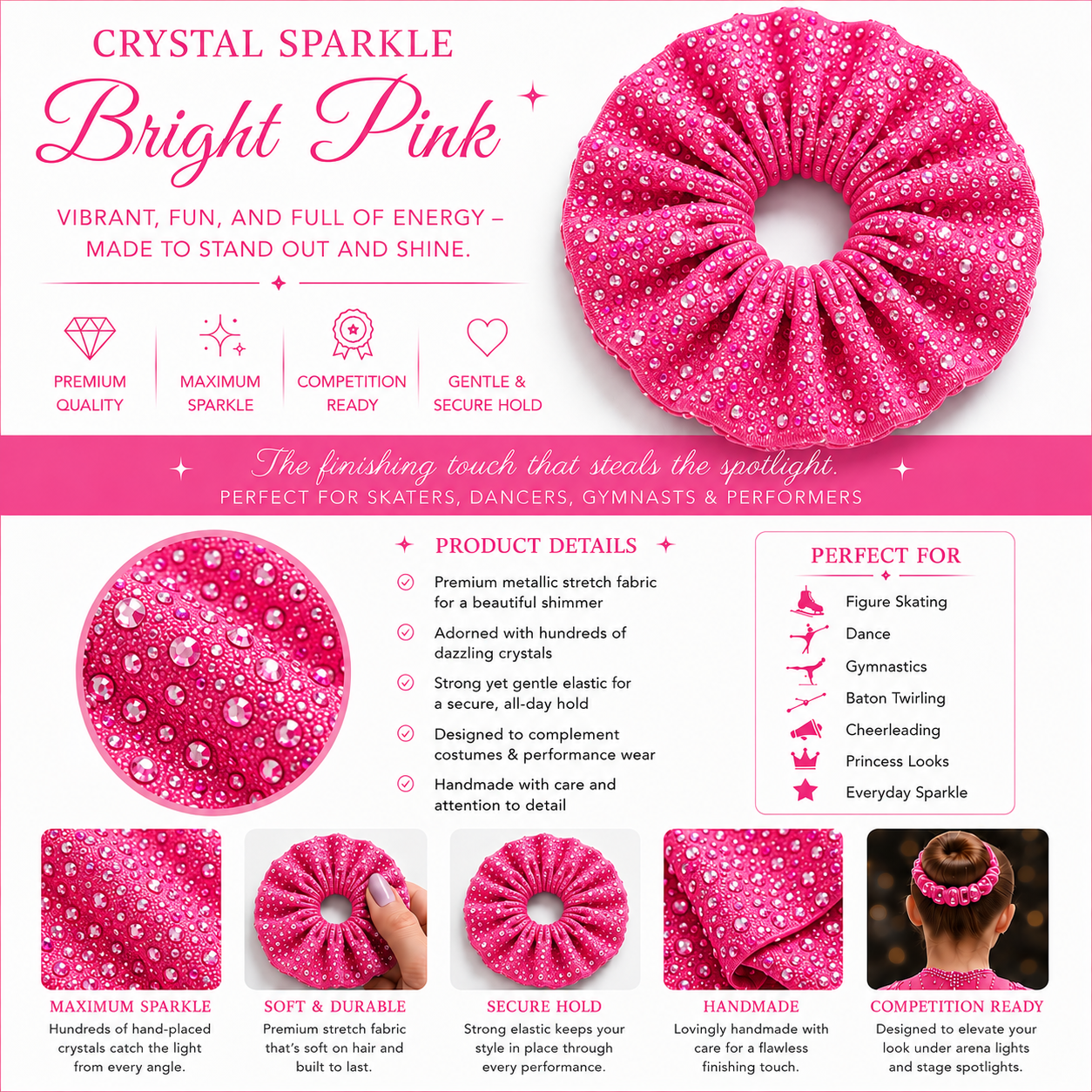Sparkle scrunchie