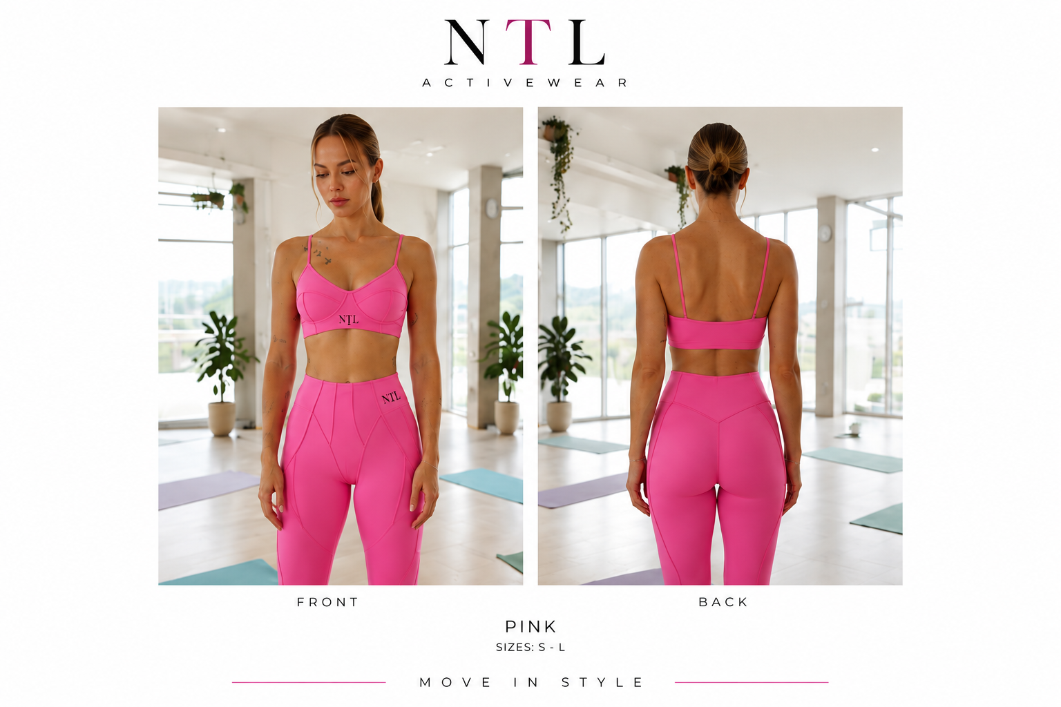 Beauty seam legging set