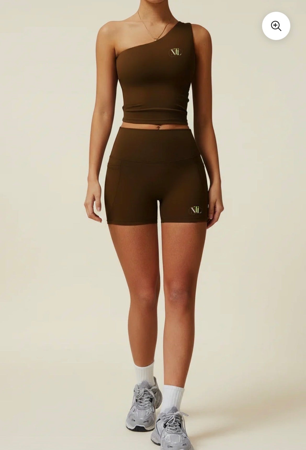 One shoulder yoga set