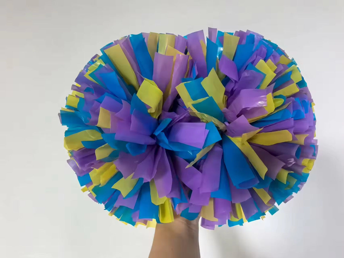 Purple yellow & blue mix