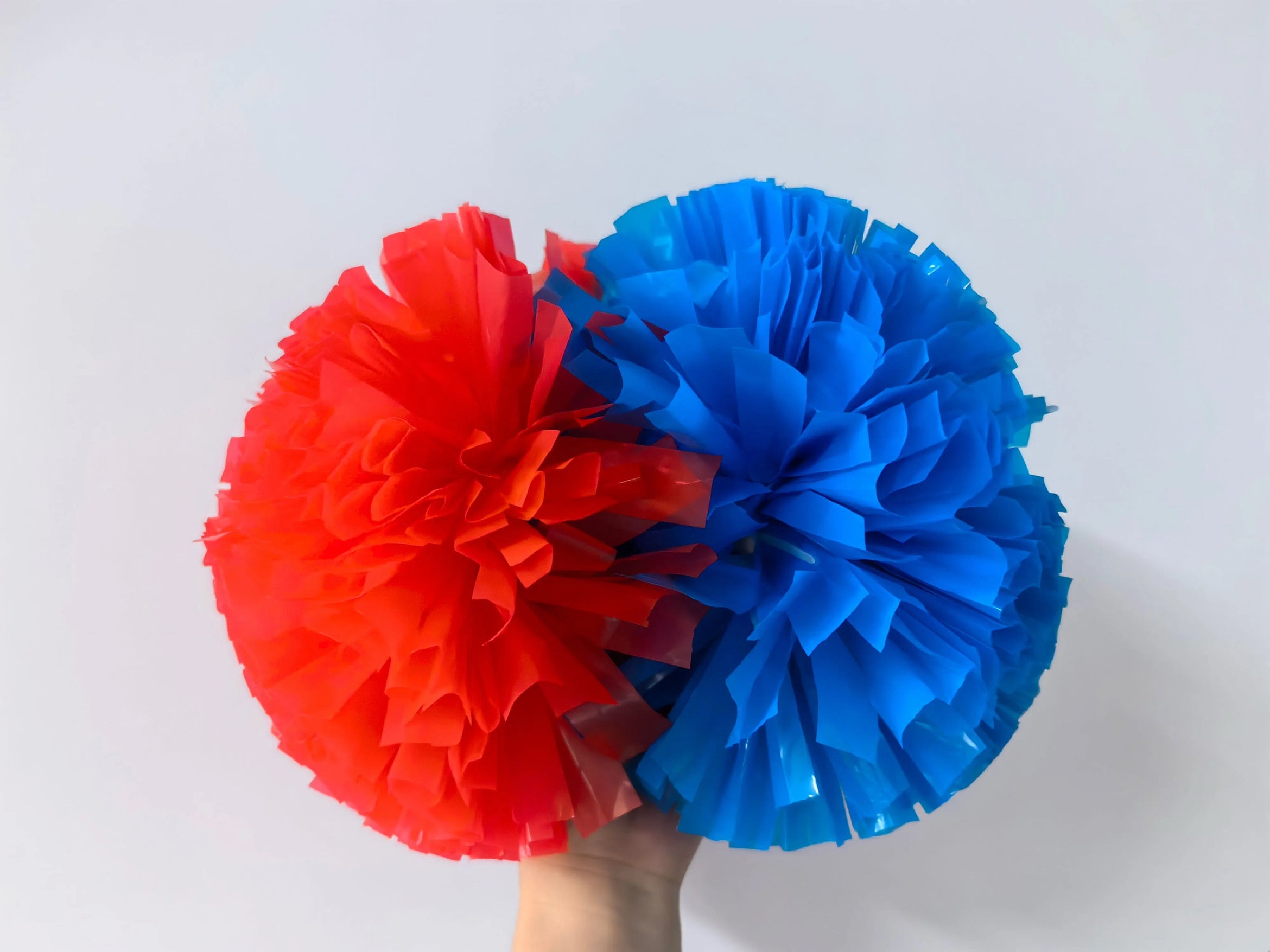 Red & blue half and half mix