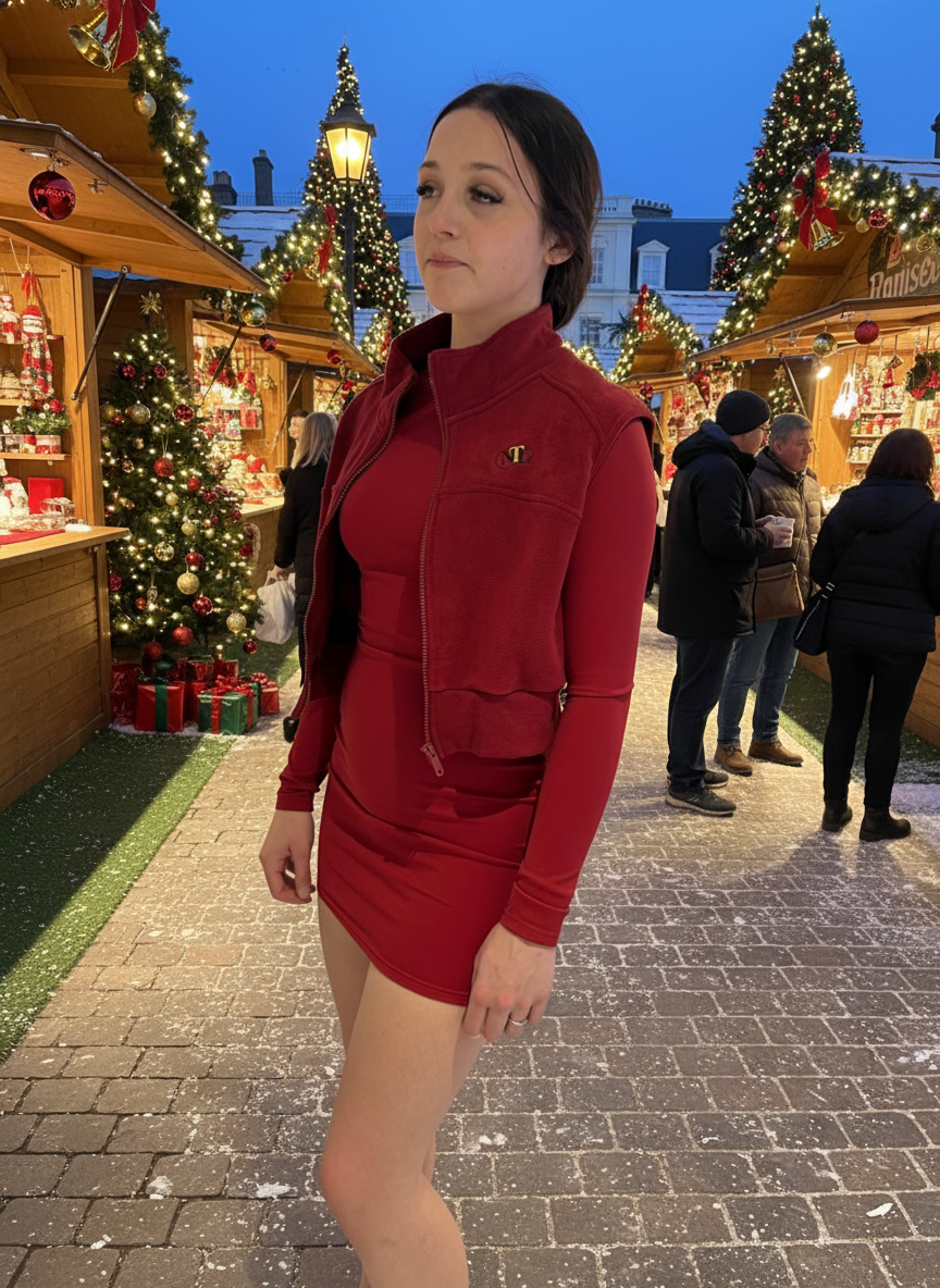 Winter fleece waist coat