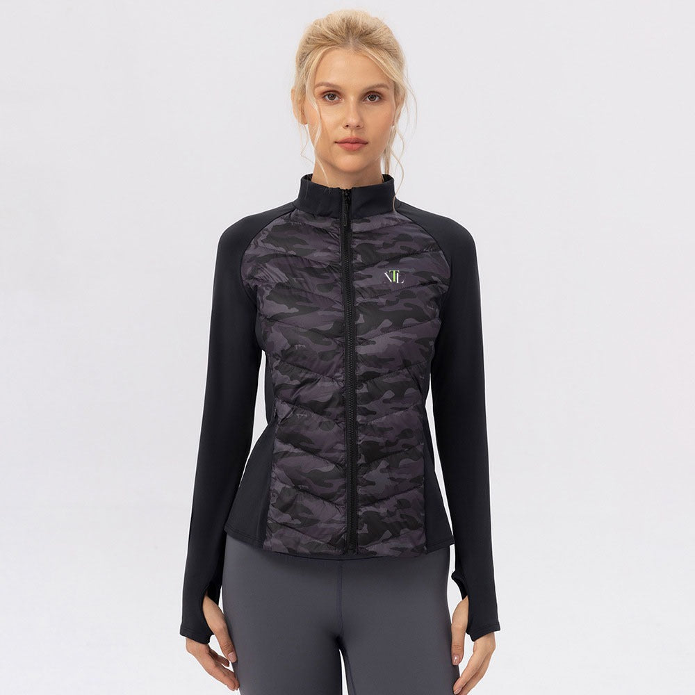 Padded winter jacket
