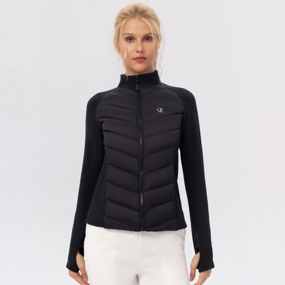 Padded winter jacket